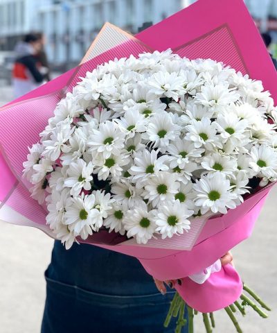 Чужой Букет 21 хризантема