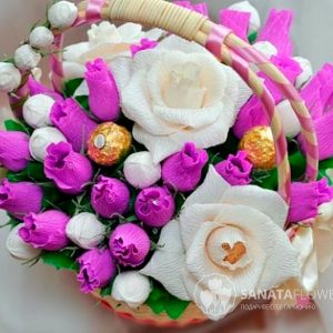 Корзина с конфетами 42