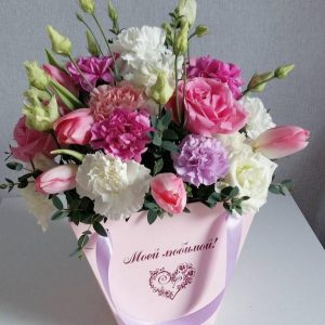 Коробка с цветами 47