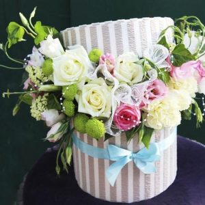 Коробка с цветами 55