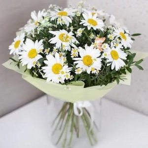 Букет с ромашками 31