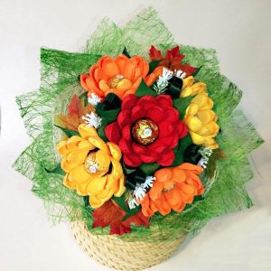 Яркий букет 38