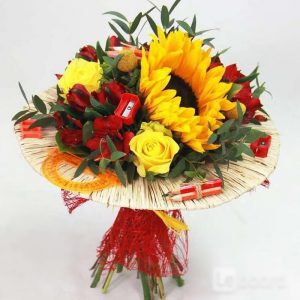 Яркий букет 11
