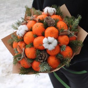 Букет из мандаринов