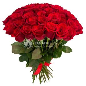 25 красных роз
